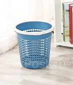 Корзина ведро для мусора офисная мусорка Mantella 487-СН Синий 21 литр