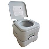 Портативный мобильный переносной биотуалет Mantella P1 верхний бак 10 л, нижний бак 10 л