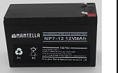 Аккумулятор аккумуляторная батарея ИБП Mantella 12в 18ач 12v 18ah