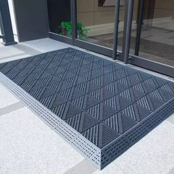 Грязезащитный коврик настил модульный ворсовой противоскользящее покрытие Eva нейлоновая щётка щетина пазл 1м2